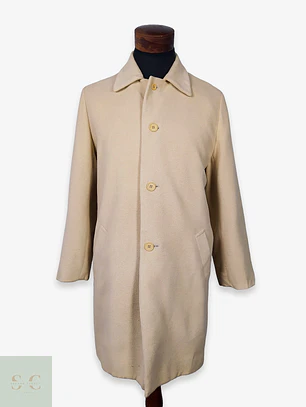 Abrigo Japonés lana y angora crudo Talla SM Kinari 13 