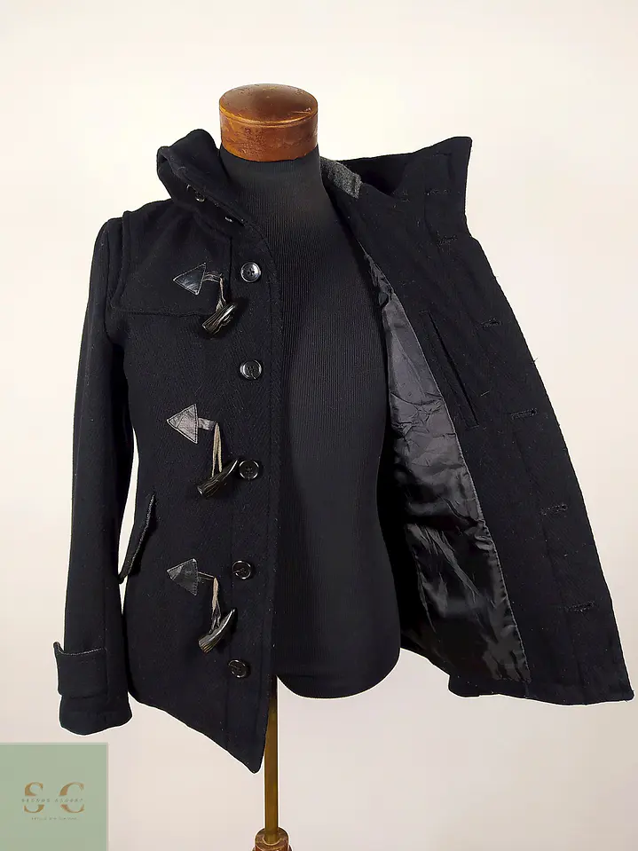 Abrigo Montgomery Nano Universe 90% Lana TALLA S 4