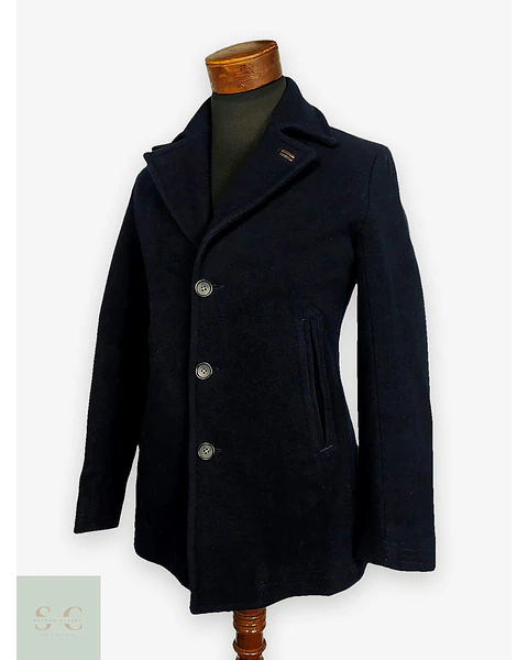 Abrigo Corto en Paño de Lana UNITED ARROWS Talla S