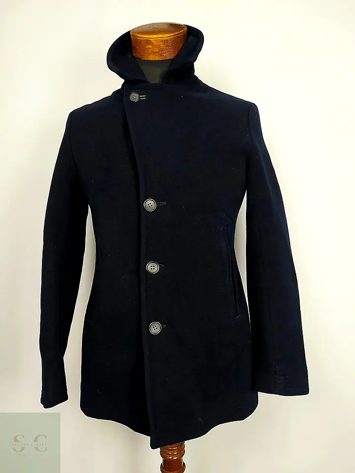 Abrigo Corto en Paño de Lana UNITED ARROWS Talla S 5