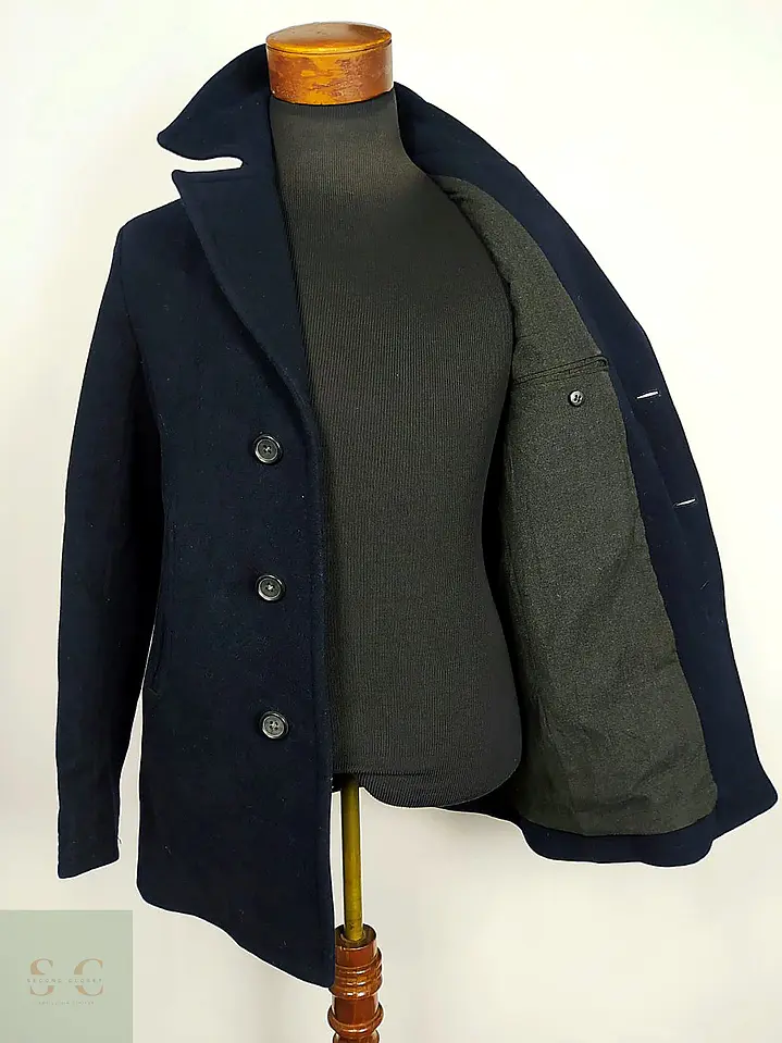 Abrigo Corto en Paño de Lana UNITED ARROWS Talla S 6