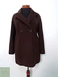 Abrigo Entallado de Lana y Angora Burberry Talla M - Miniatura 3