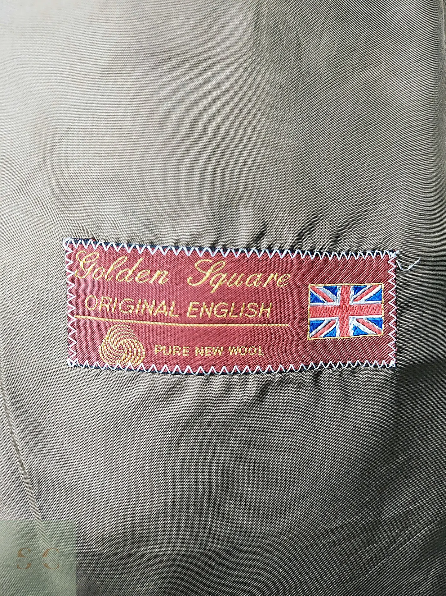Blazer de Tweed con Cuadro Inglés Franco Callegari Talla XL/XXL 10