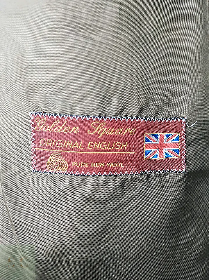 Blazer de Tweed con Cuadro Inglés Franco Callegari Talla XL/XXL 10