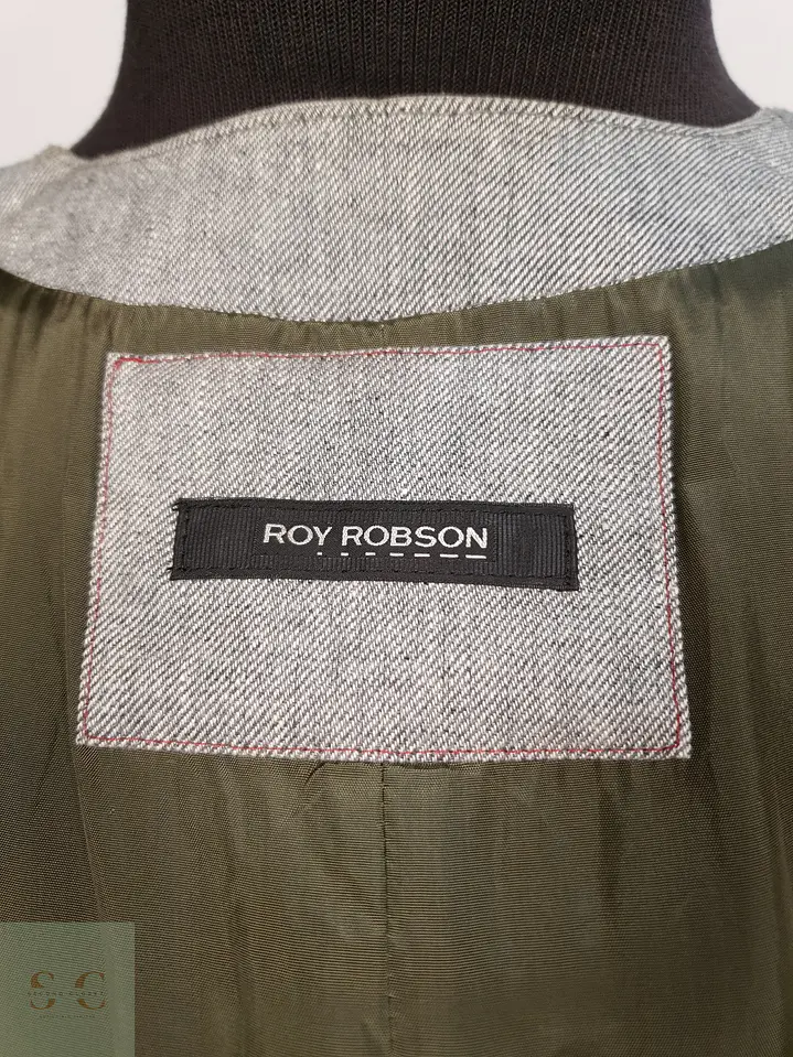 Chaleco Sastre de Mezcla de Lino Roy Robson Talla M 5