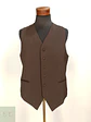 Chaleco Sastre Formal Rayado Talla ML - Miniatura 2