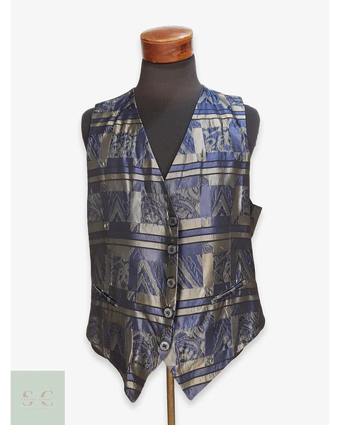 Chaleco Sastre de Fantasía en Jacquard Theo Wormland Talla L