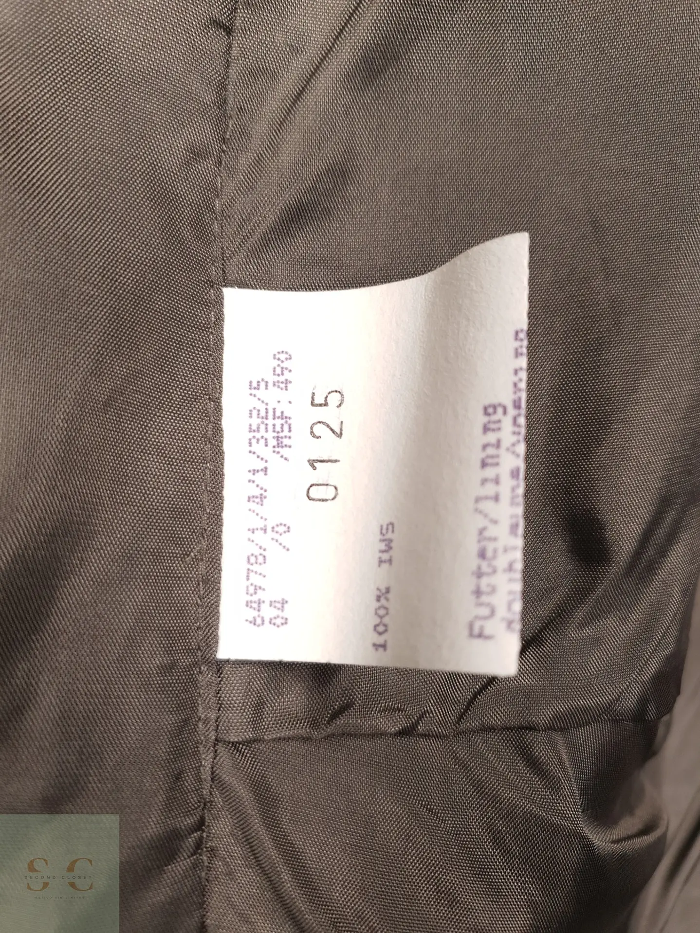 Chaleco Sastre Clásico de Lana Virgen Talla XL 5