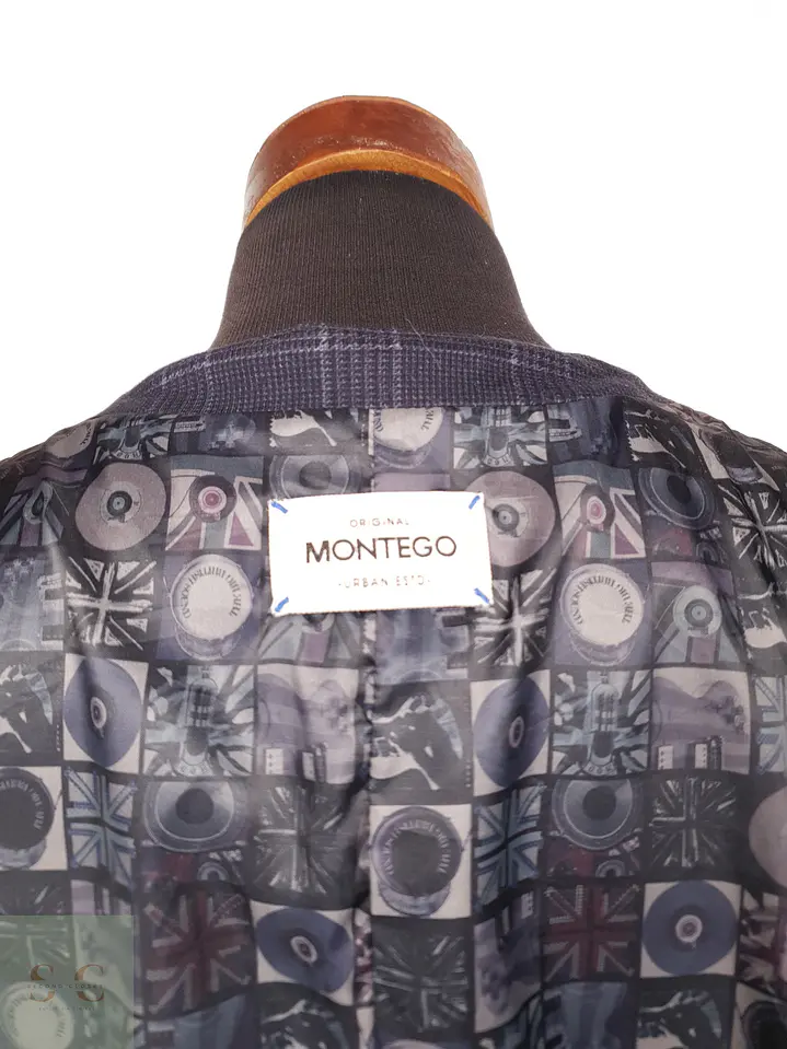 Chaleco Sastre de Algodón a Cuadros Montego Talla LXL 5