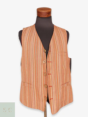 Chaleco Sastre de Mezcla con Lino New Fast Talla ML