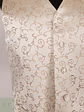 Chaleco Formal de Jacquard Arabesco Léo Balzamo Talla M - Miniatura 4