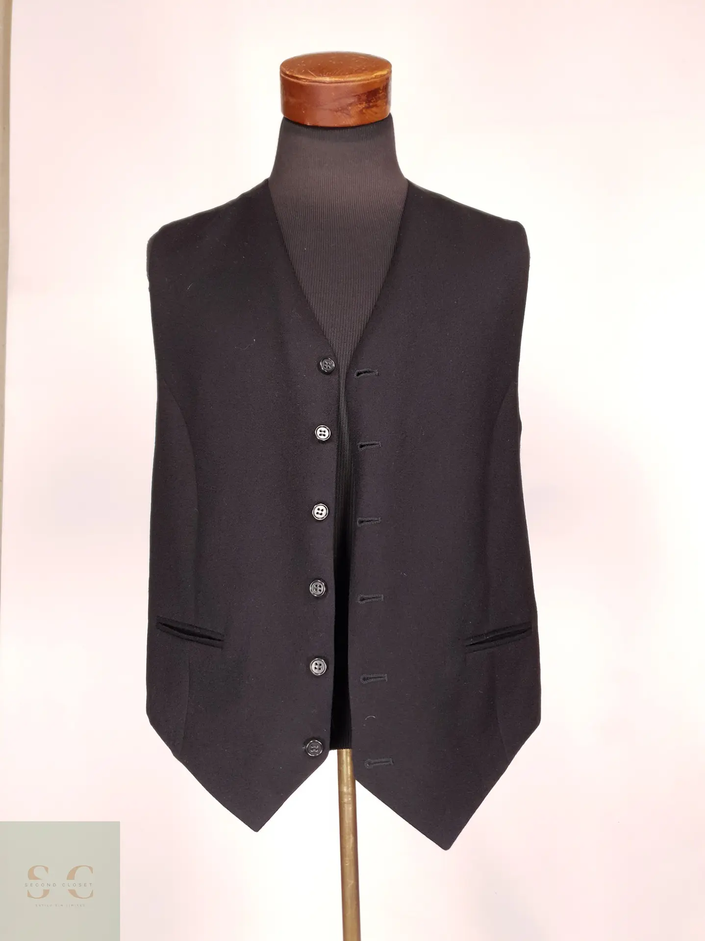 Chaleco Sastre de Lana Super 100 Talla L 2