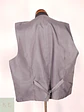 Chaleco Formal Sastre Gris Talla XL - Miniatura 4