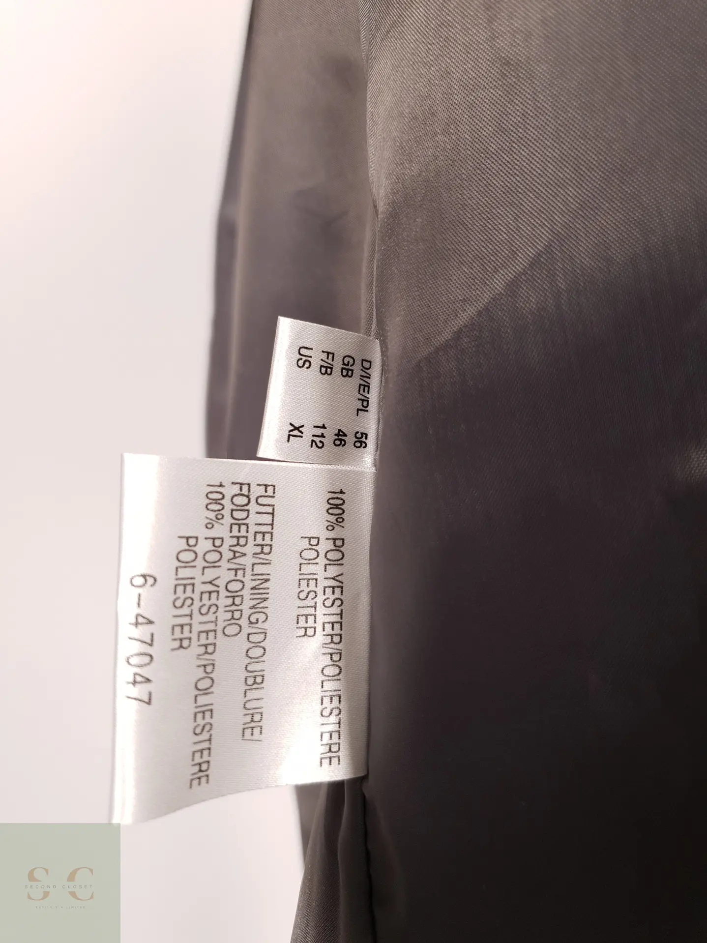 Chaleco Formal Sastre Gris Talla XL 5