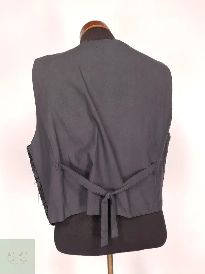 Chaleco Bordado de Algodón LW Shop Talla LXL 4