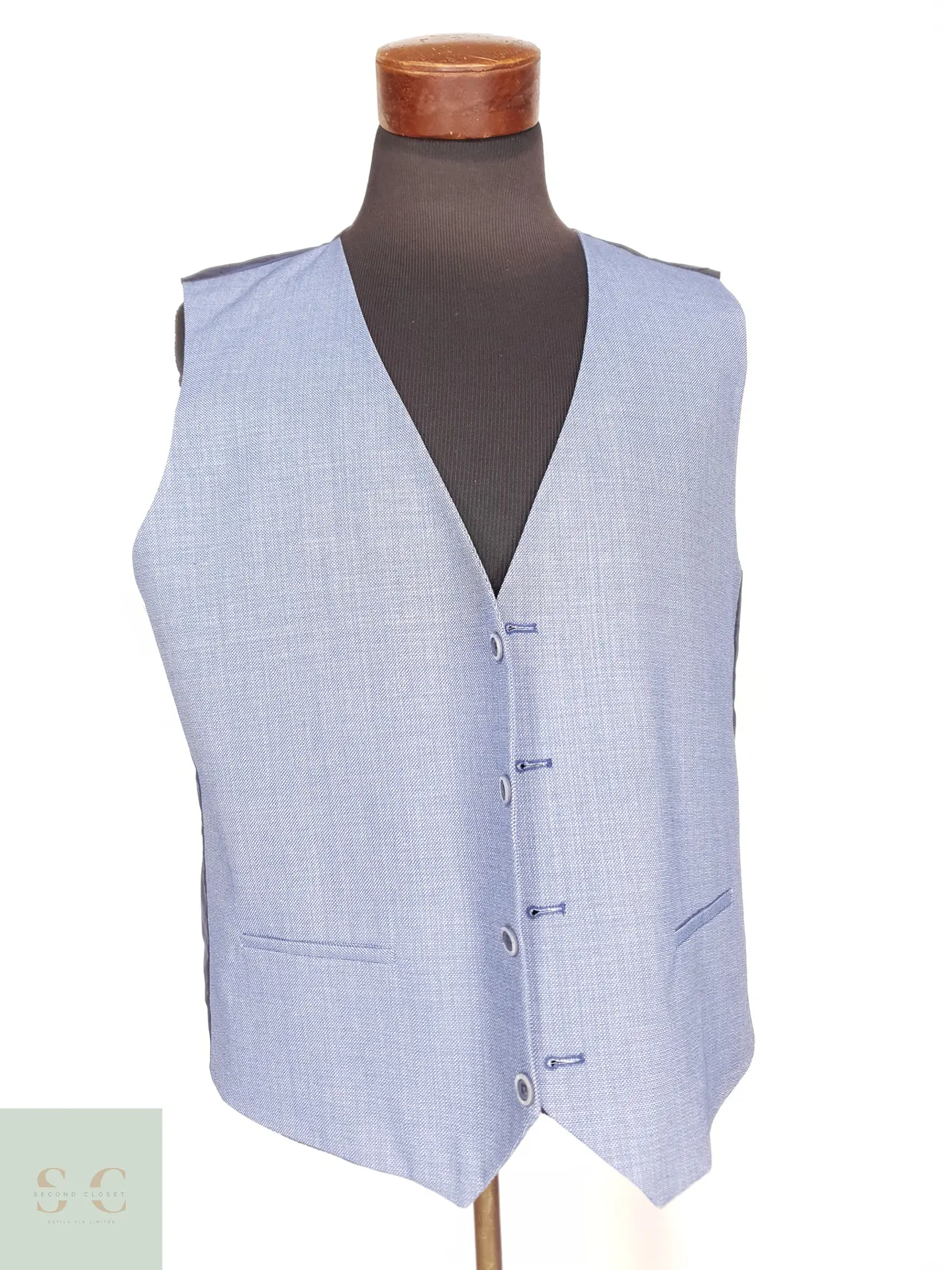 Chaleco Sastre Texturizado Talla LXL 2