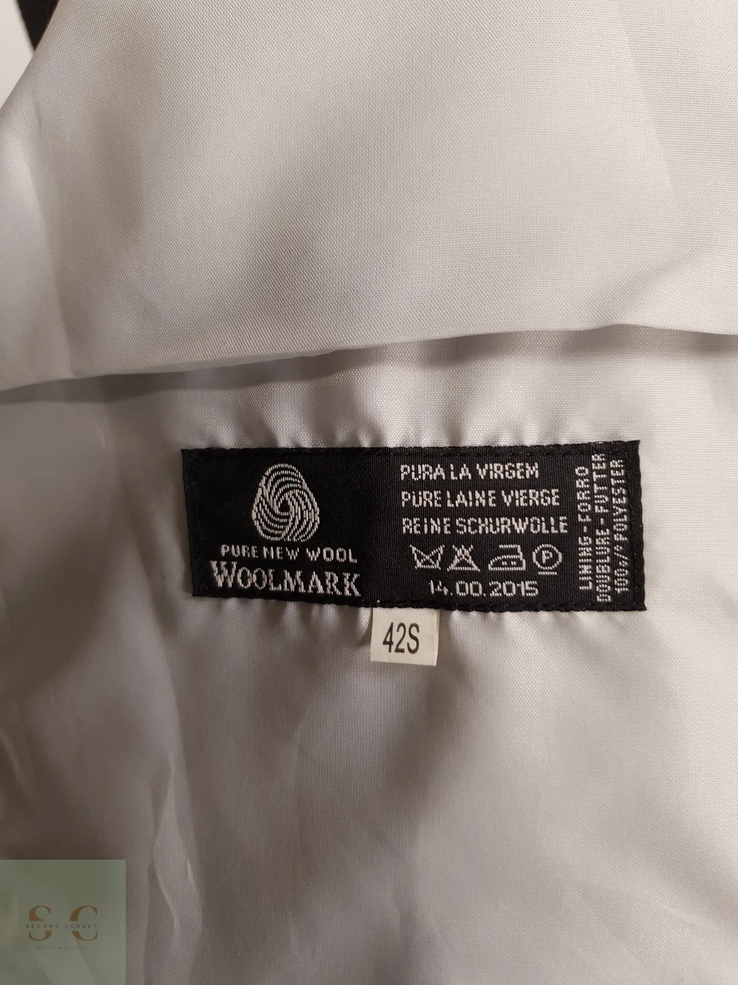 Chaleco Sastre de Lana Virgen Talla ML 5