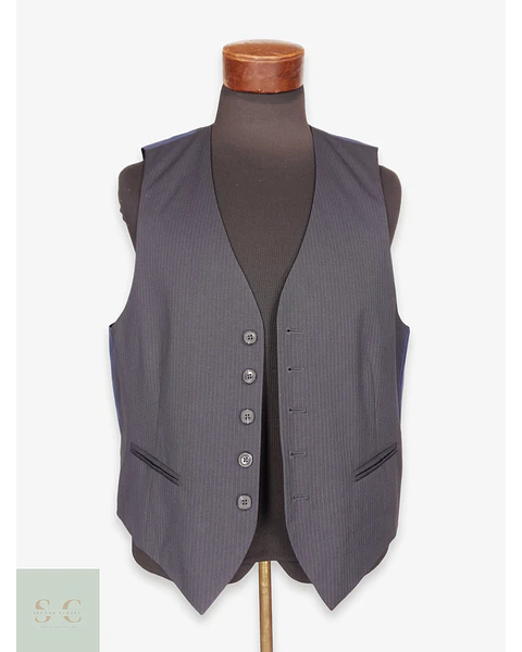Chaleco Sastre de Raya Diplomática C&A Talla ML