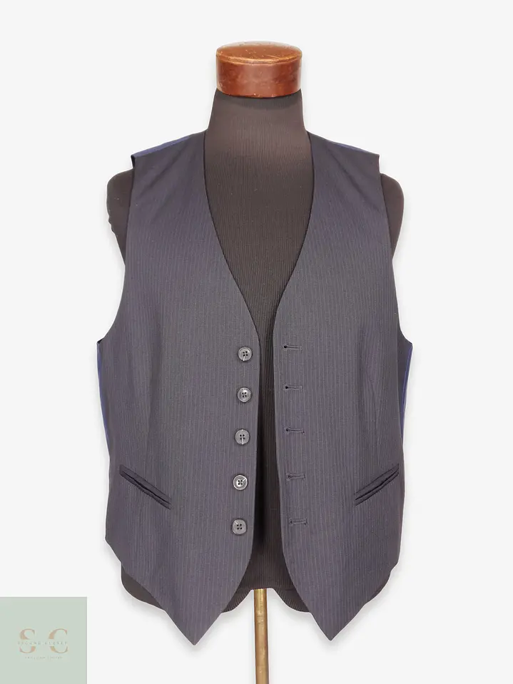 Chaleco Sastre de Raya Diplomática C&A Talla ML 1
