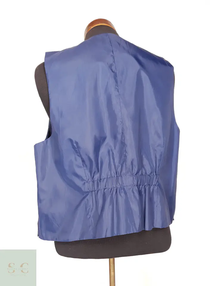Chaleco Sastre de Raya Diplomática C&A Talla ML 4
