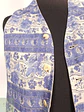 Chaleco Reversible de Lino Estampado Talla ML - Miniatura 3