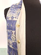 Chaleco Reversible de Lino Estampado Talla ML - Miniatura 4