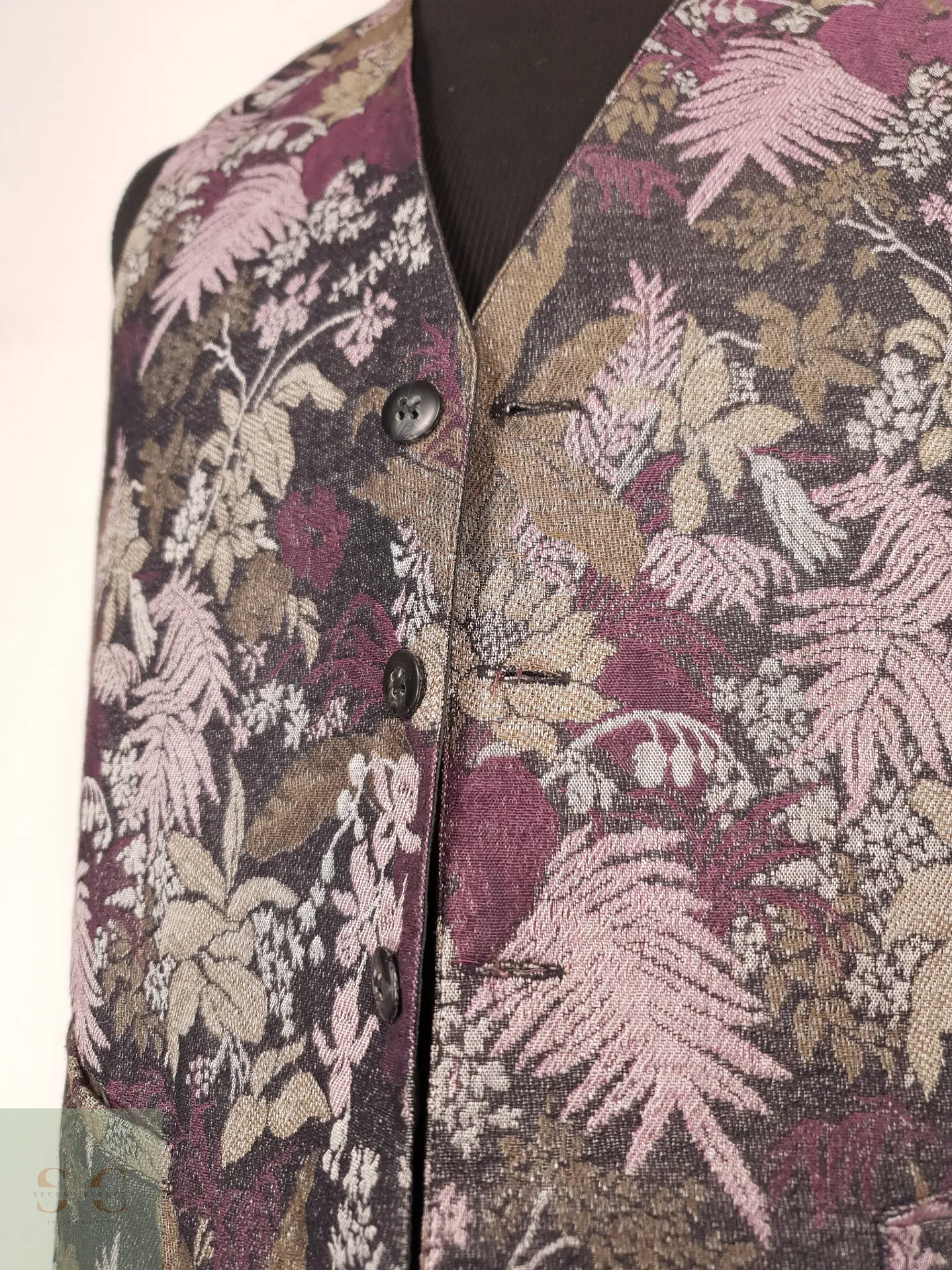 Chaleco Sastre en Jacquard Botánico New Fast Talla LXL 3