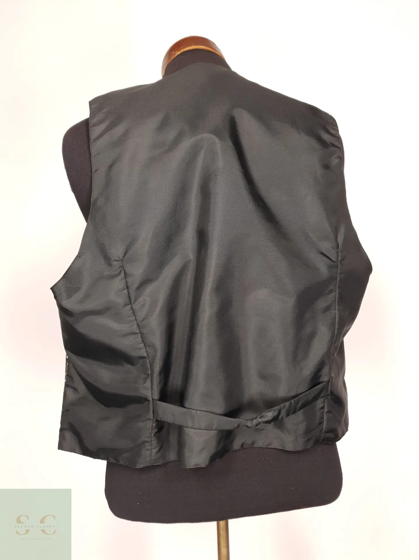 Chaleco Sastre en Jacquard Botánico New Fast Talla LXL 4