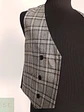 Chaleco Cruzado en Paño de Cuadros Next Talla XS - Miniatura 5