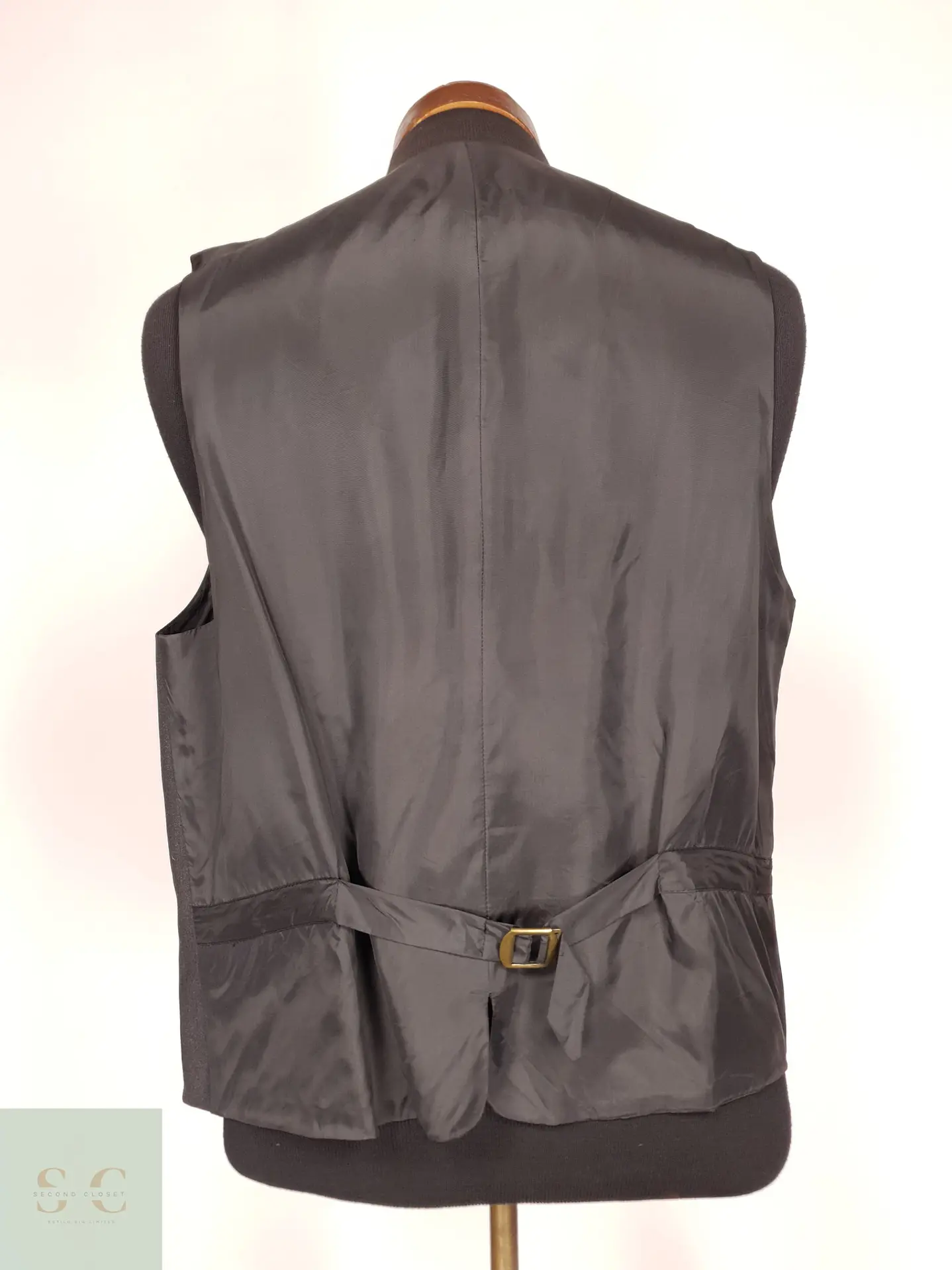 Chaleco Sastre Clásico de Lana Virgen Hugo Boss Talla SM 5