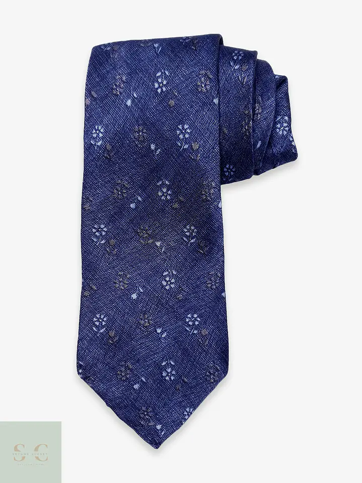 Corbata Clásica de Seda Jacquard Tom Harrison 1
