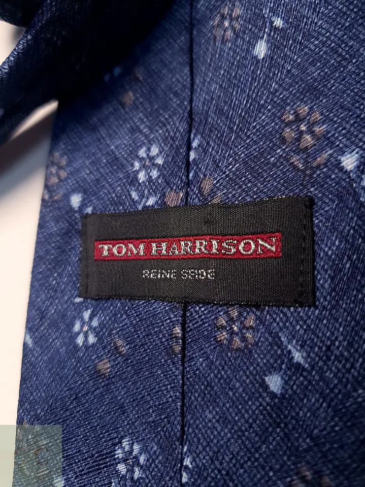 Corbata Clásica de Seda Jacquard Tom Harrison 3