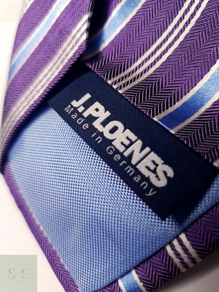 Corbata de Seda a Rayas Diagonales J.Ploenes 3