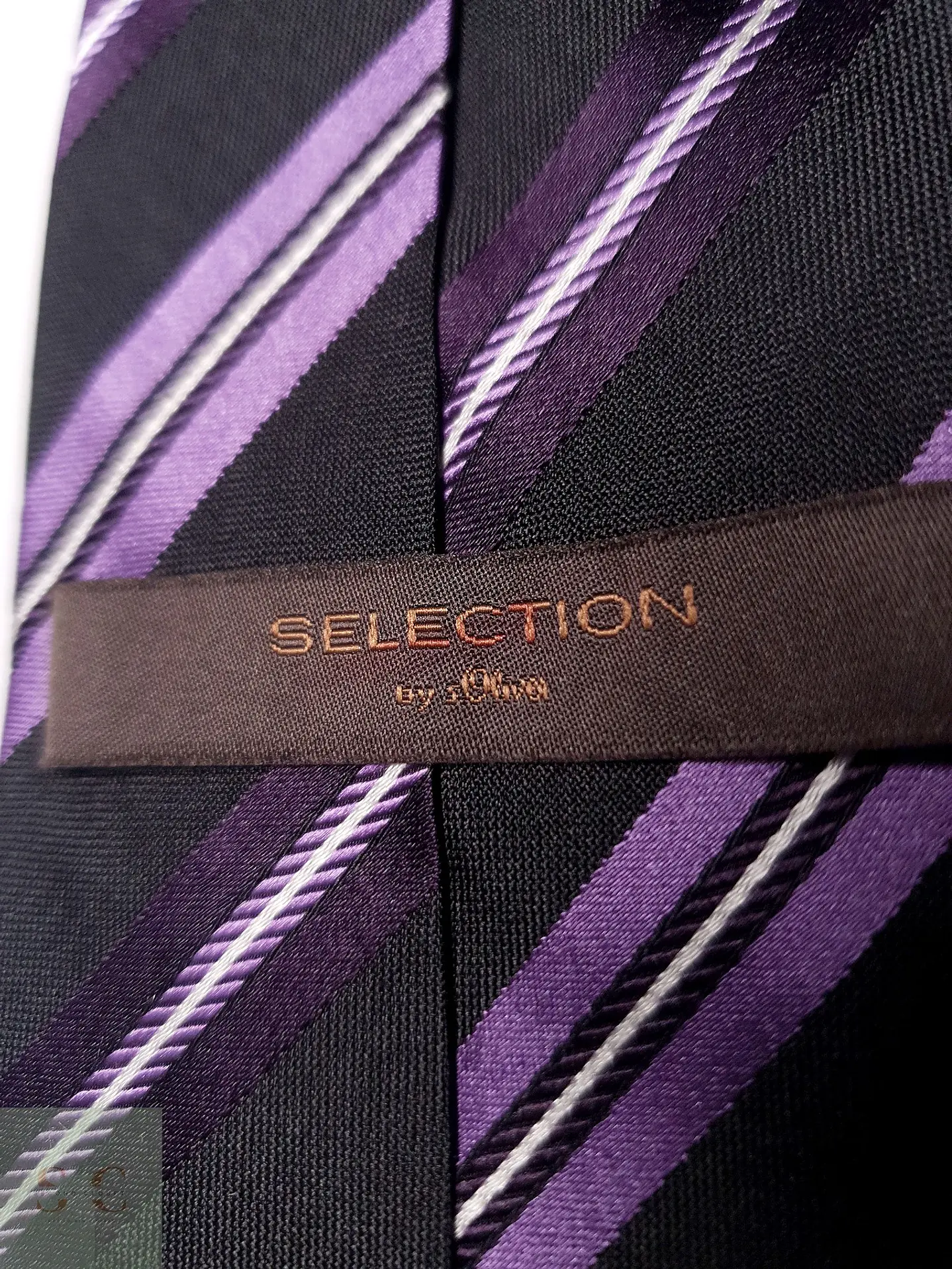 Corbata de Seda con Rayas Diagonales Selection by s.Oliver 3
