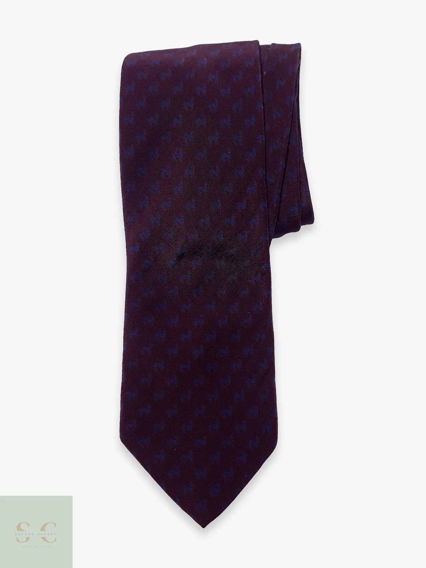 Corbata Clásica de Seda con Microestampado Seidenfutter 1