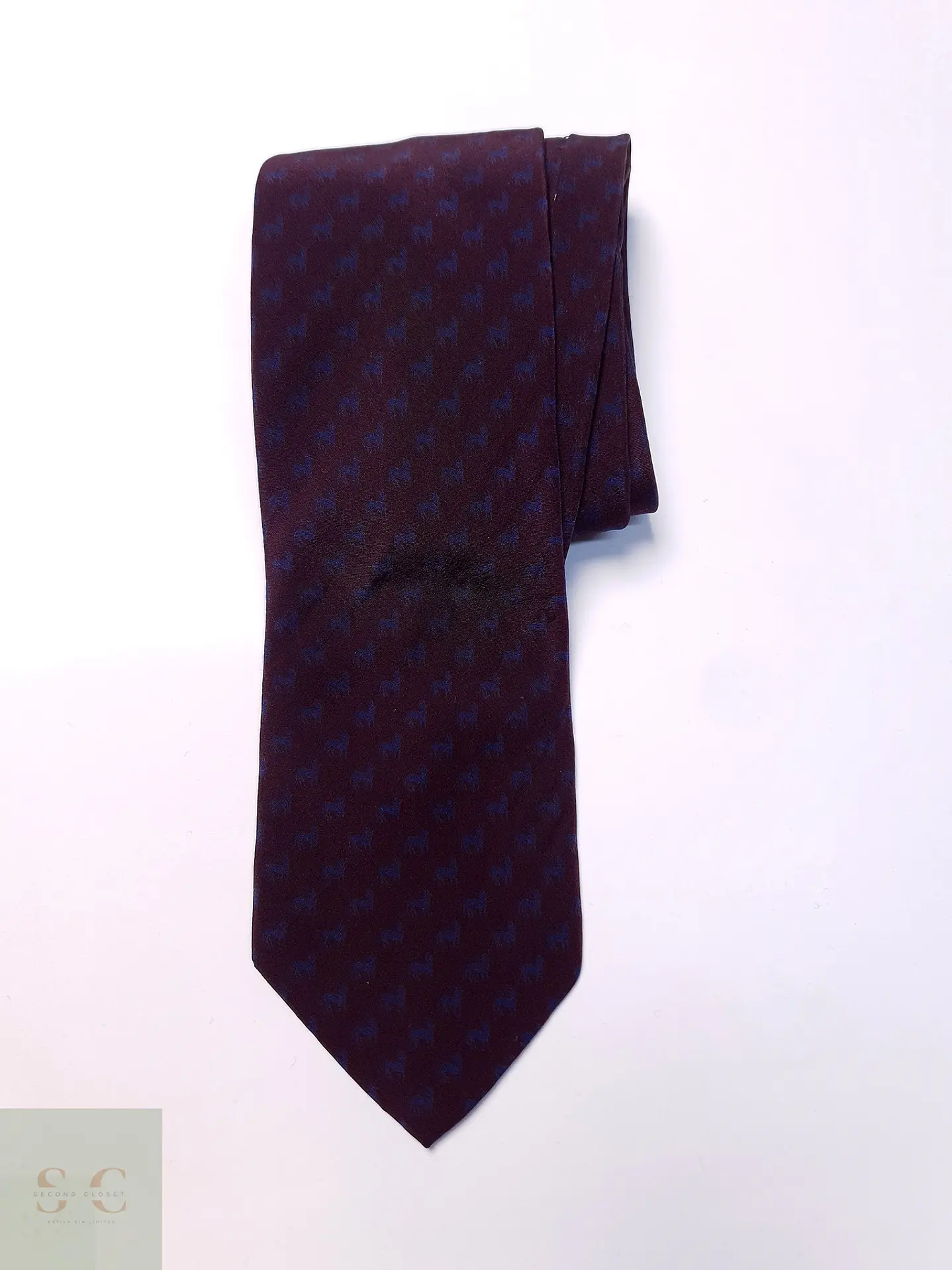 Corbata Clásica de Seda con Microestampado Seidenfutter 2