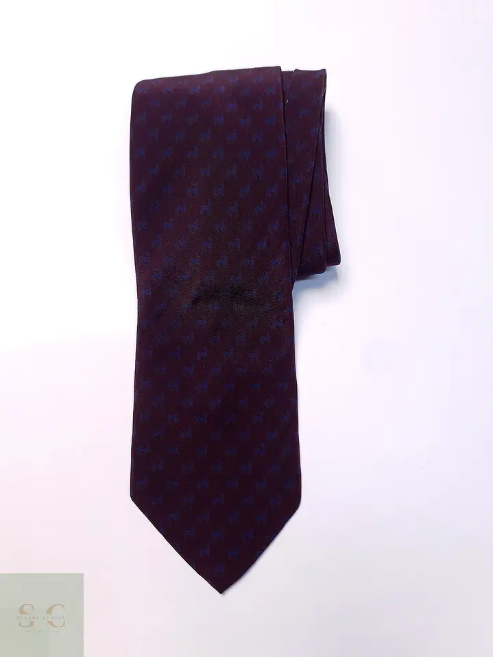 Corbata Clásica de Seda con Microestampado Seidenfutter 2