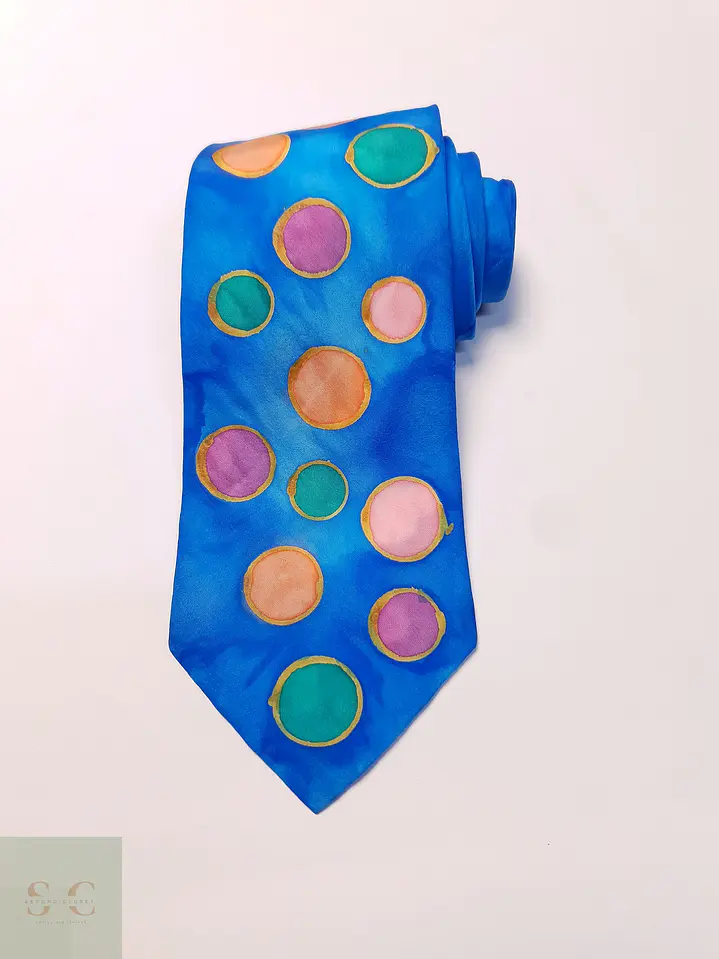 Corbata de Seda con Patrón Artístico Artys 2