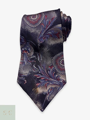 Corbata de Seda en Patrón Paisley Henry Grethel