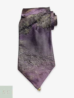 Corbata de Seda Tejida Motivo Jacquard Alpi