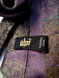 Corbata de Seda Tejida Motivo Jacquard Alpi - Miniatura 3