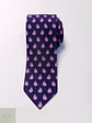 Corbata de Seda Estampada con Motivo Náutico Blick. - Miniatura 2
