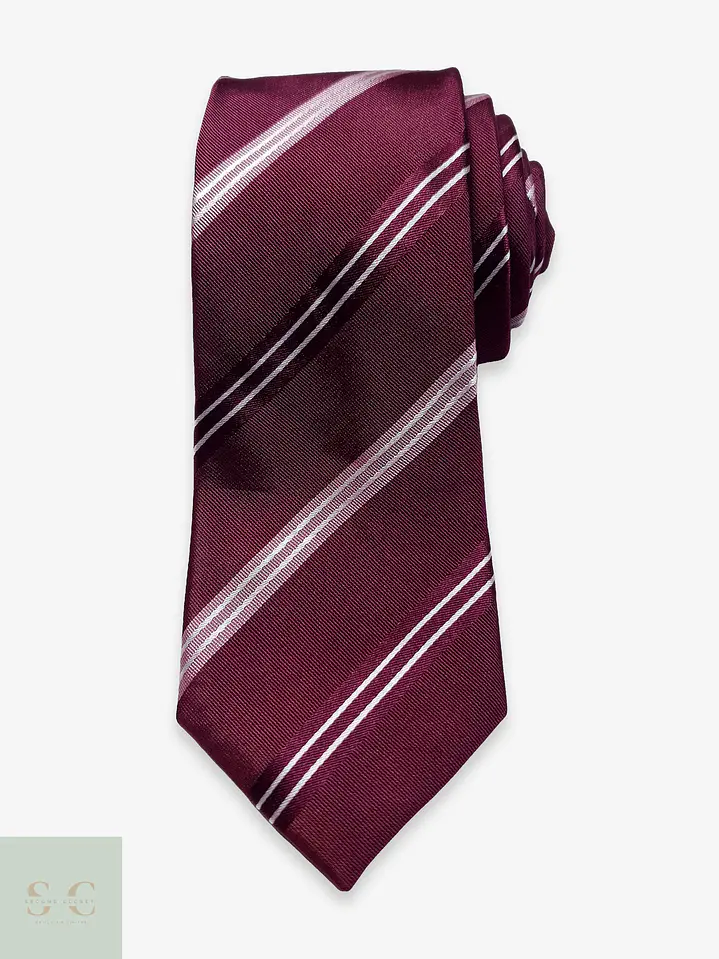 Corbata Regimental de Seda Hemlock 1
