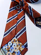 Corbata de Seda de Rayas Diagonales Ascot - Miniatura 3