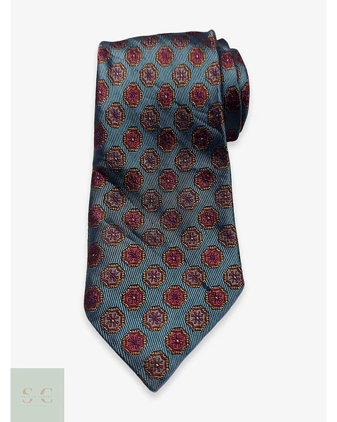 Corbata Clásica de Seda Foulard Mak Uno