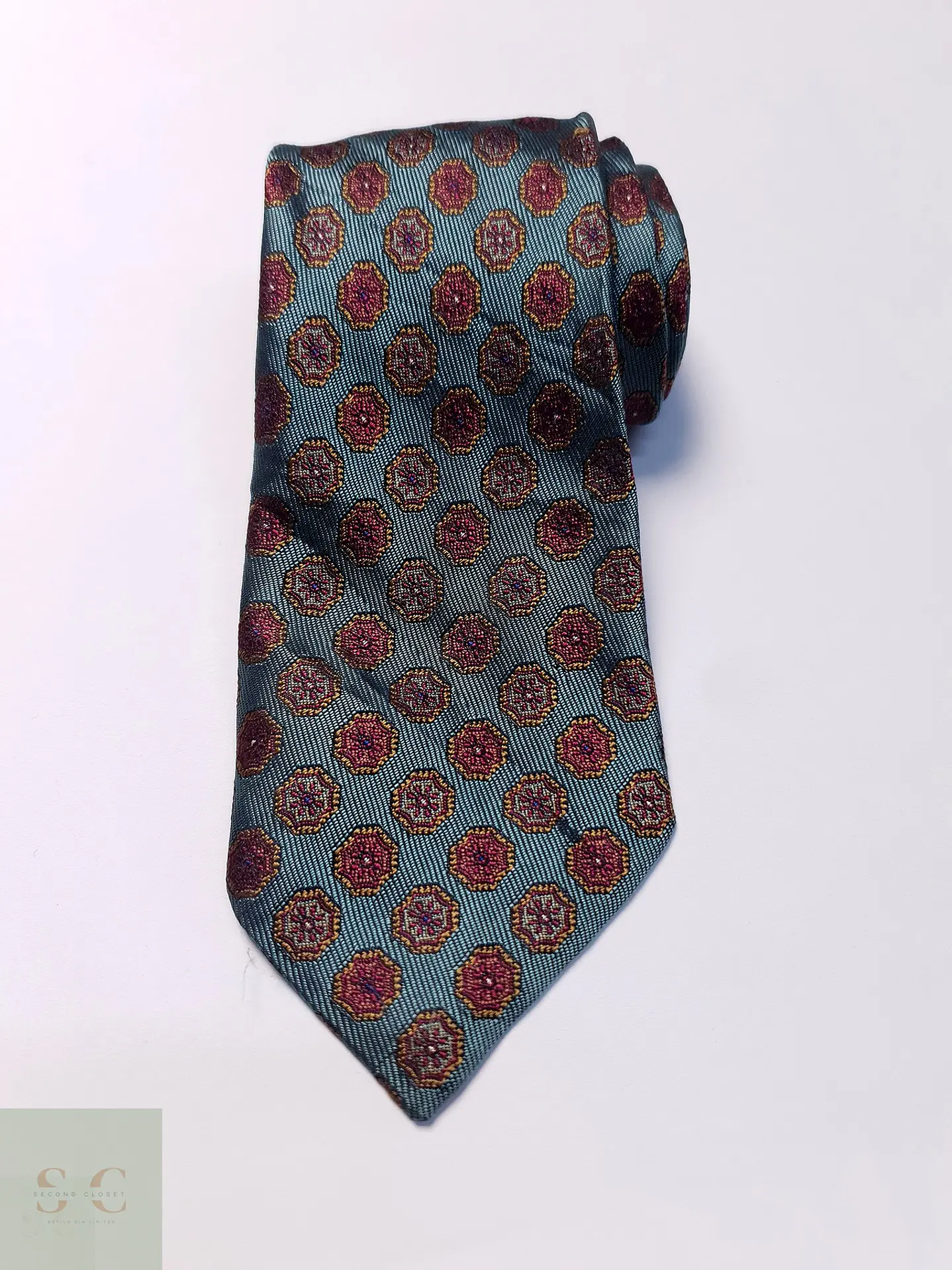 Corbata Clásica de Seda Foulard Mak Uno 2