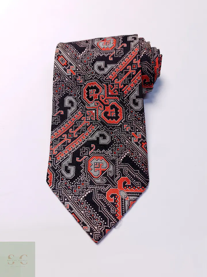 Corbata Clásica de Jacquard Geométrico Seidenweber 2