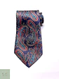 Corbata de Seda en Patrón Paisley Gold City - Miniatura 2