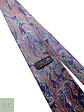 Corbata de Seda en Patrón Paisley Gold City - Miniatura 3