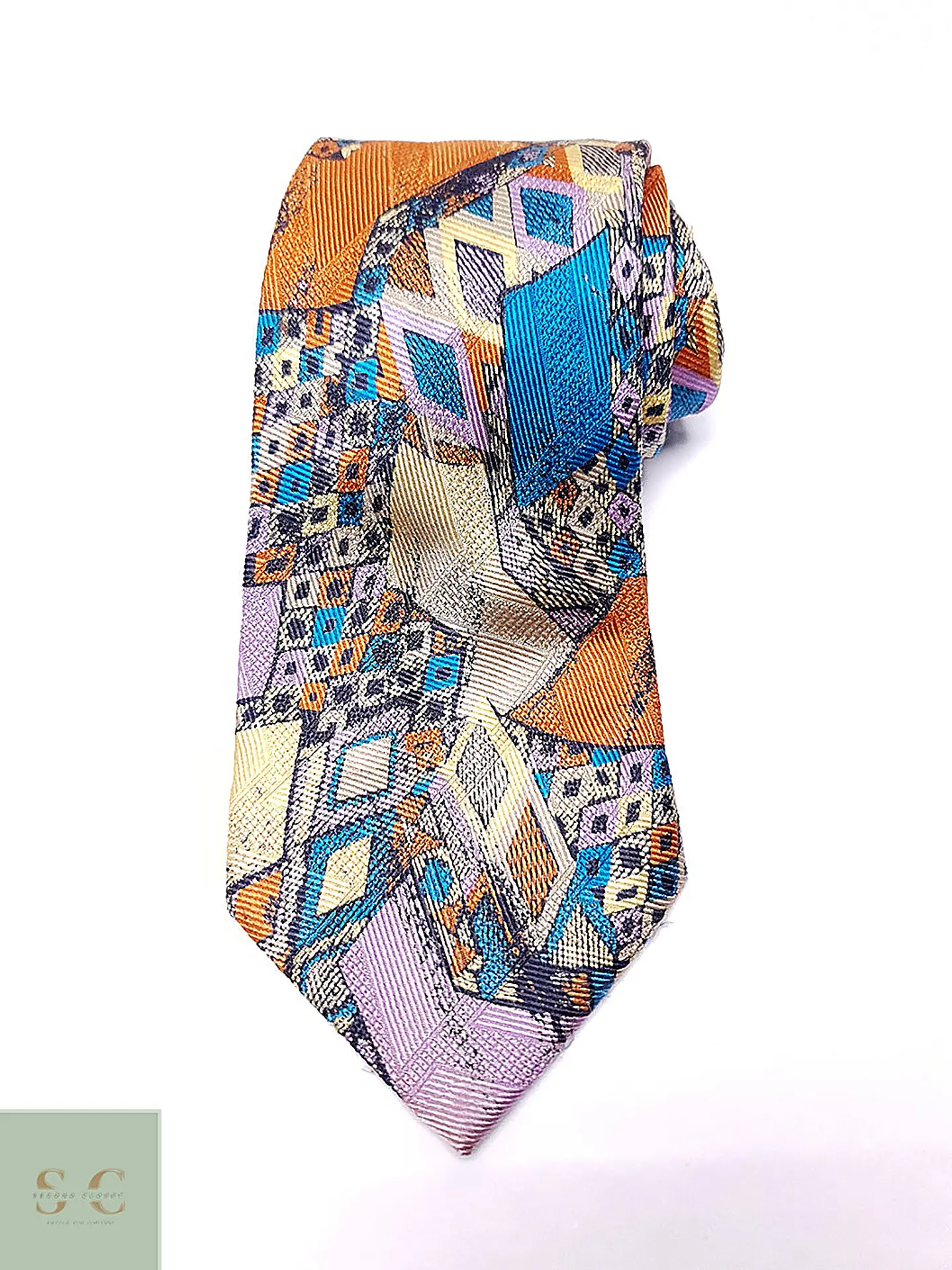 Corbata de Seda Jacquard Geométrica Missoni 2
